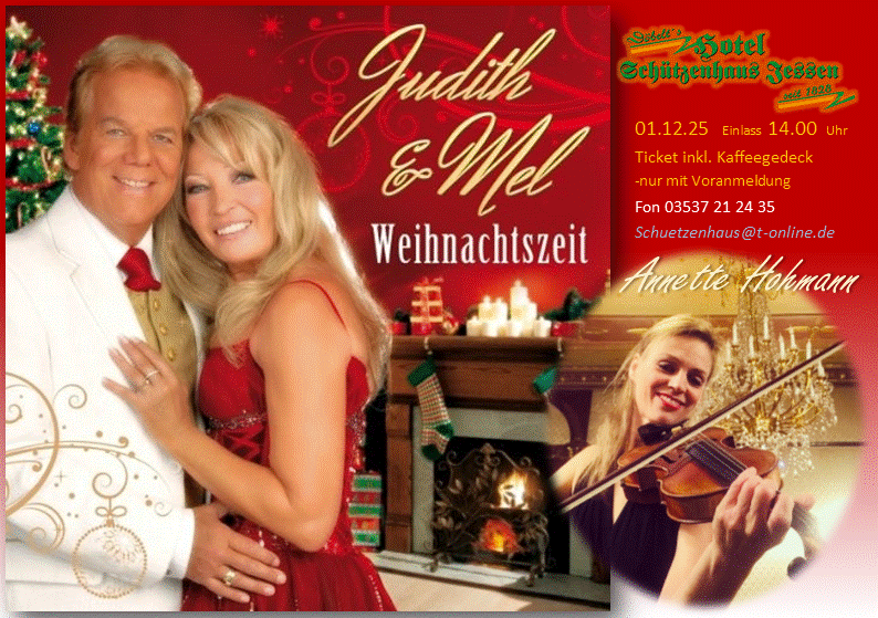 Judith und Mel Weihnachtszeit