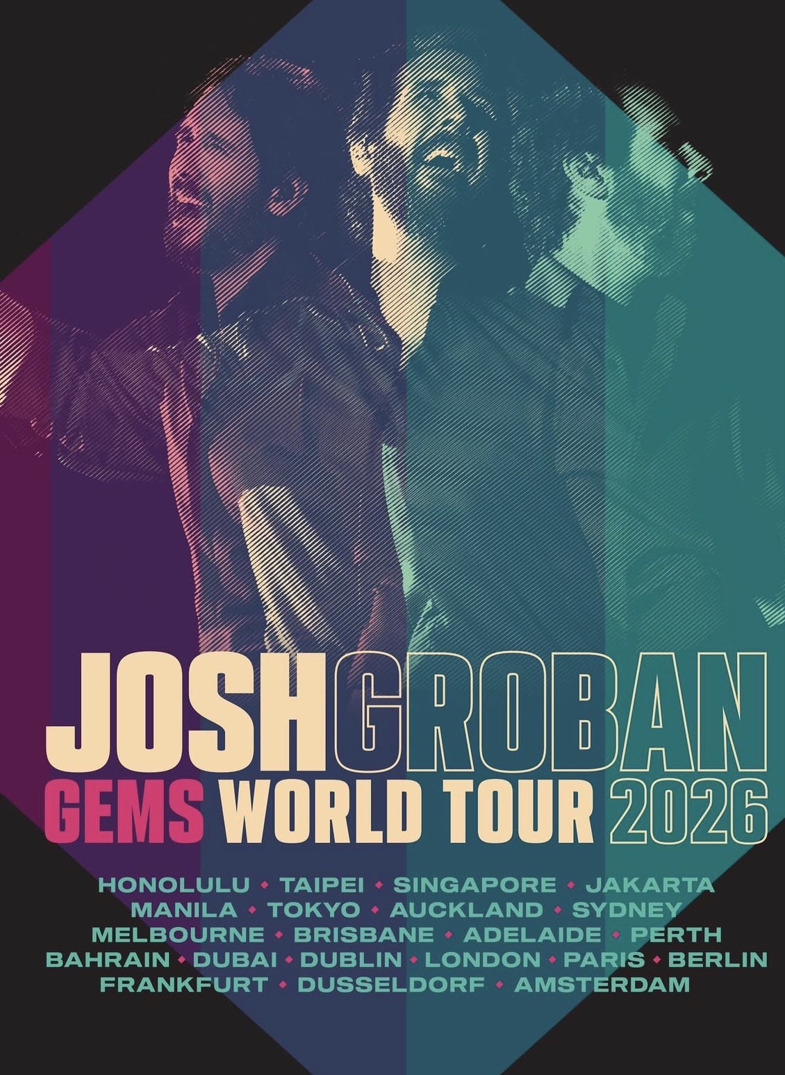 Josh Groban GEMS World Tour