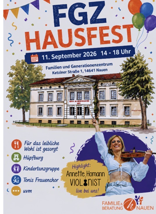 10 Jahre Familienzentrum Nauen